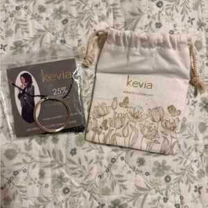 Kevia Gold and Black Necklace